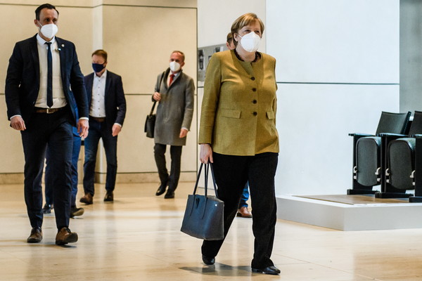 메르켈 총리 [사진=연합뉴스]