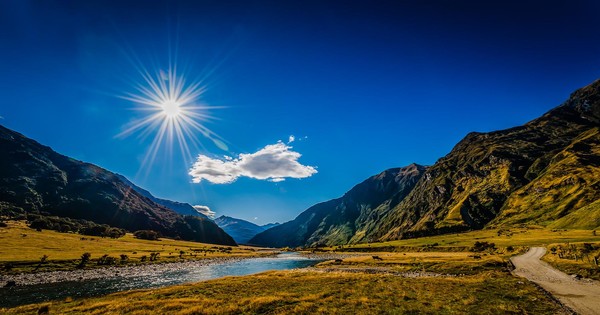 뉴질랜드 퀸스타운에 있는 파라다이스 전경. 이곳은 영화 '반지의 제왕'에서 아름다운 장면이 촬영된 것으로 유명하다. [뉴질랜드관광청 제공]