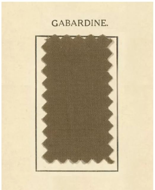 '개버딘(gabardine)'원단