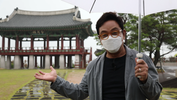 울산 시가지가 내려다보이는 숨은 명소, 함월루.