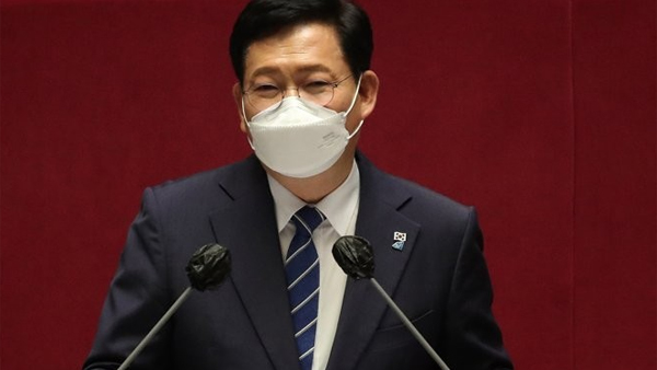 송영길 더불어민주당 당대표. [사진=연합뉴스 제공]