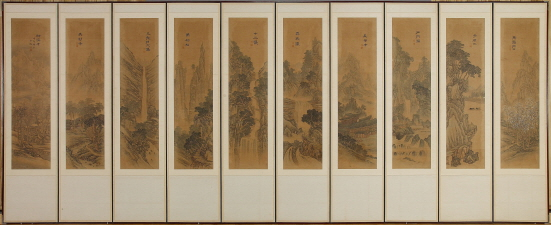 오른쪽부터 만폭동구-적벽강-석문폭-장안사-진주담-십이폭-만물상-구룡연대폭-표훈사-신계사 / 사진=서울시 제공