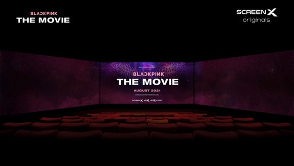 [사진= '블랙핑크 더 무비' 스크린X 예고편 중, CJ 4DPLEX 제공]