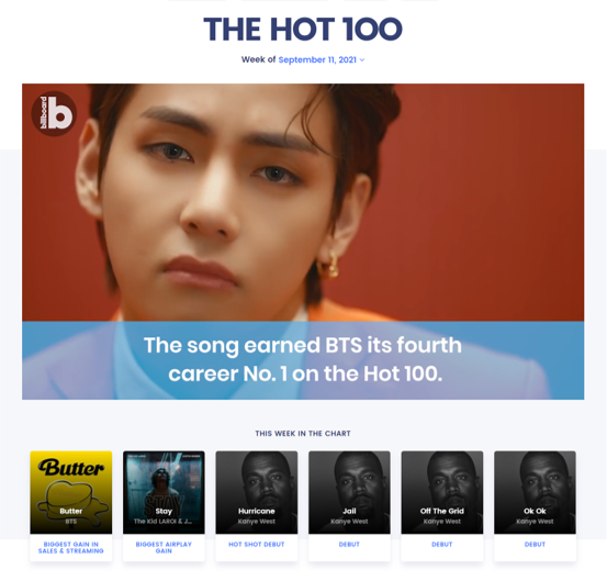 [사진=빌보드 홈페이지 캡쳐]