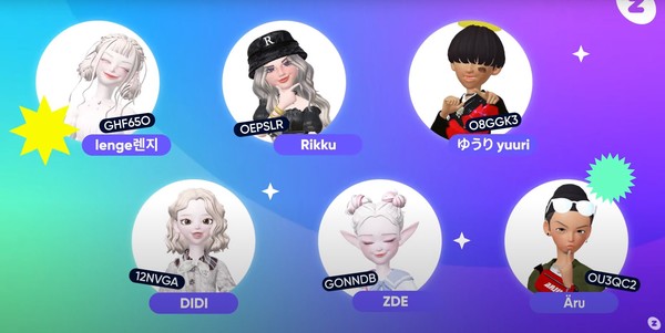 다양한 제페토 크리에이터들. [출처=제페토 공식 유튜브 캡쳐]