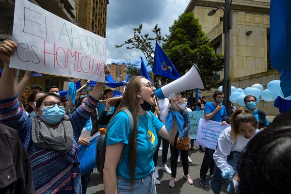 [사진=콜롬비아의 낙태 시위, AFP/연합뉴스]