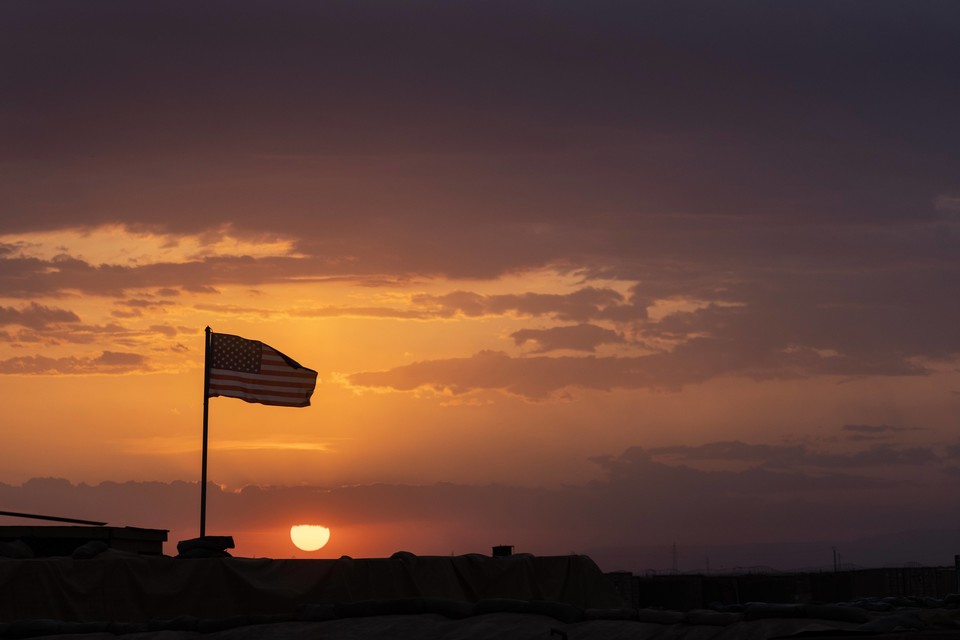 [사진=2021년 5월 25일 촬영된 시리아 북부 터키 국경 근방에 위치한 미군 전초기지 전경, AFP/연합뉴스]