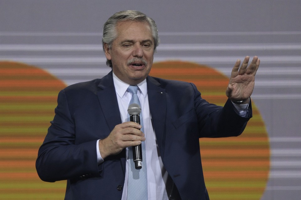 [사진=페르난데스 대통령/AFP,연합뉴스]