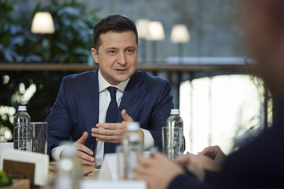 [사진=질렌스키 우크라이나 대통령, EPA/연합뉴스]