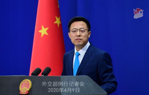 [사진=자오리젠(趙立堅) 중국 외교부 대변인. 중국외교부/연합뉴스]