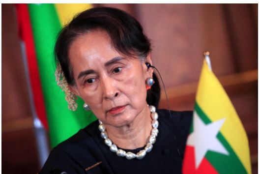 [사진= 아웅 산 수치, 연합뉴스 ]