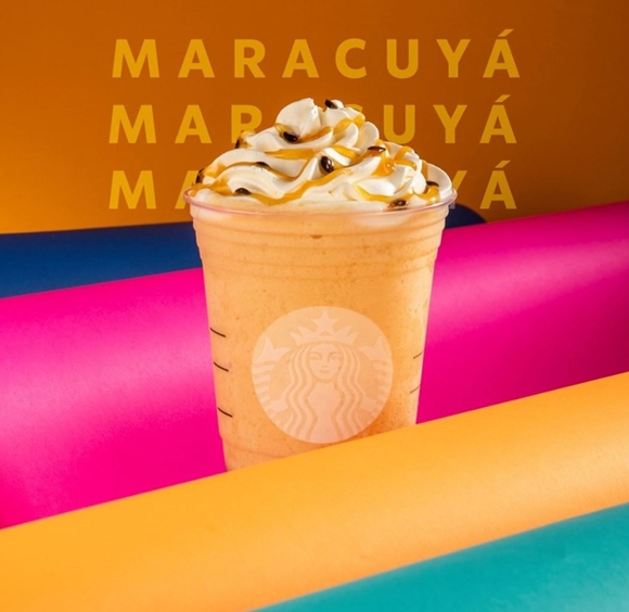 [사진=루쿠마 프라푸치노,  스타벅스 페루 공식 인스타그램]