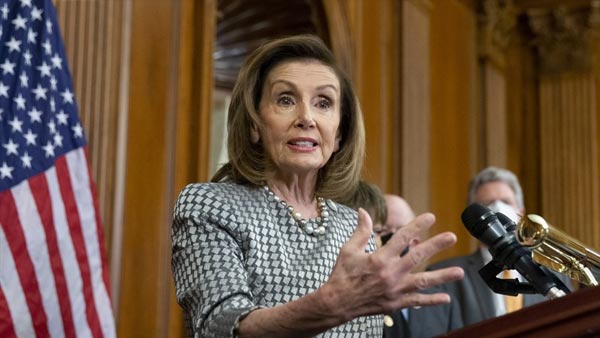[사진=낸시 펠로시 미 하원의장, 연합뉴스]