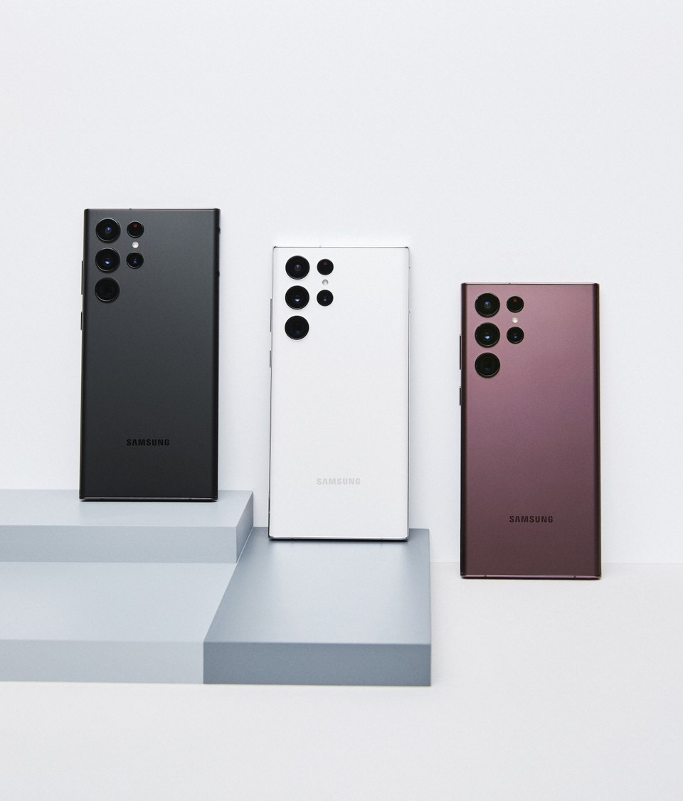 [사진='갤럭시 S22' 시리즈 제품 이미지, 삼성전자]