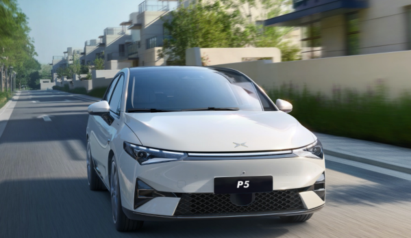 샤오펑 전기차 P5 모델[사진=샤오펑 홈페이지 캡쳐]