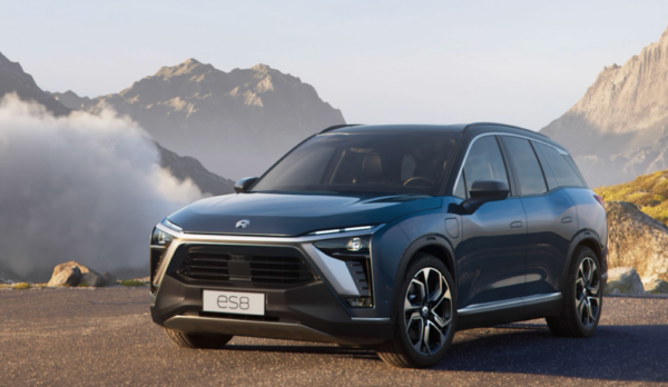 웨이라이 전기차 SUV ES8[사진=웨이라이 홈페이지 캡쳐]