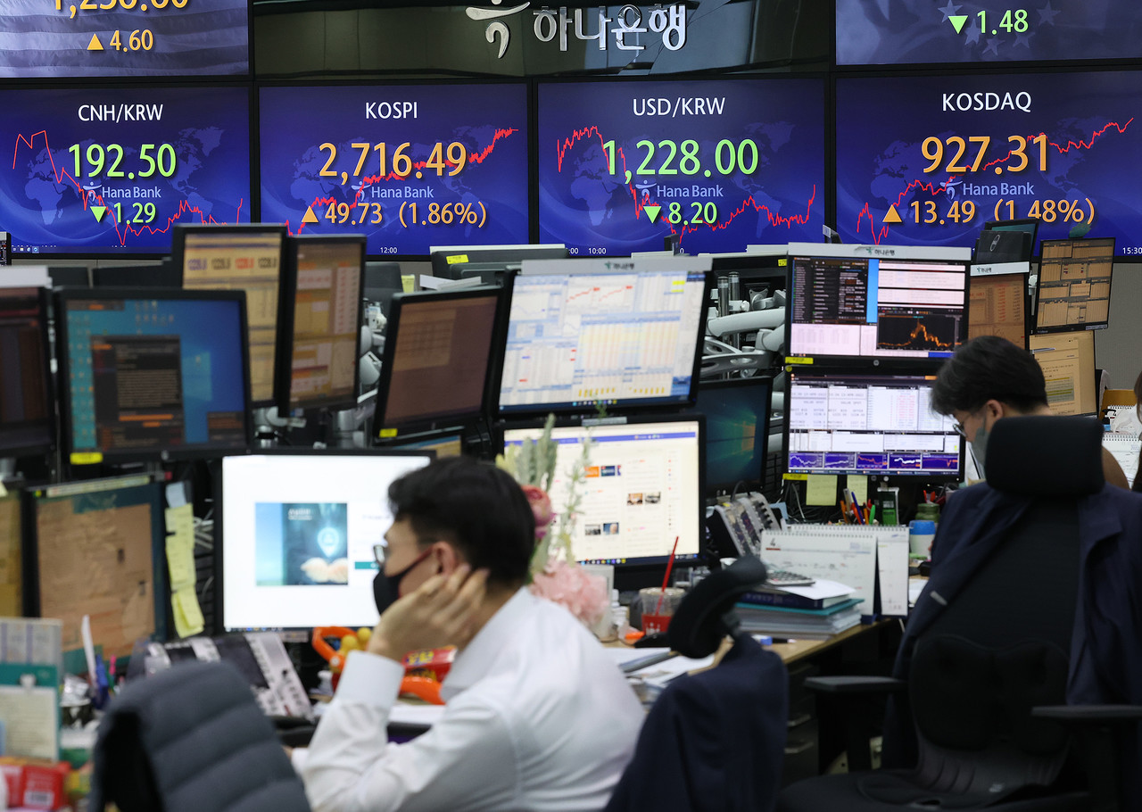 KOSPI 상승 마감 [사진=연합뉴스]