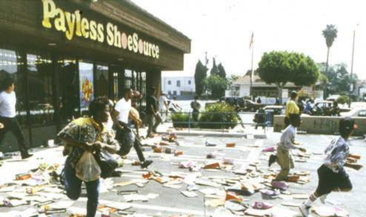 LA폭동 당시 [사진=연합뉴스]