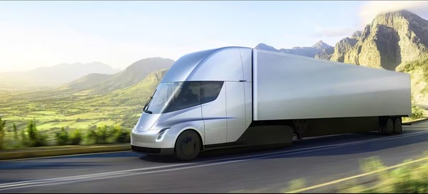 [사진= 테슬라, 대형 전기 트럭 '세미',Tesla]