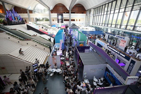 2022 K-박람회 베트남 사진=한국콘텐츠진흥원 제공