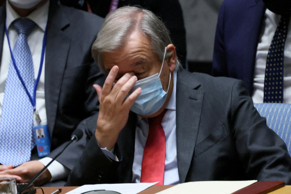 사진=안토니우 구테흐스 유엔사무총장/로이터, 연합뉴스