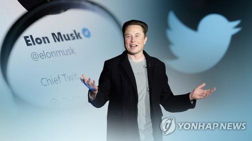 사진=일론 머스크와 트위터(CG)/연합뉴스TV 제공