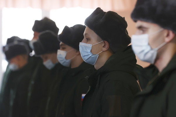 [사진=러시아 노보시비르스크 징집병, TASS/연합뉴스]