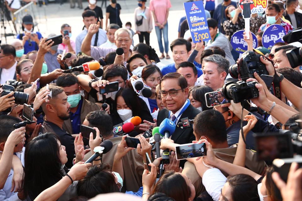 사진=쁘라윳 짠오차 태국 총리/연합뉴스 제공