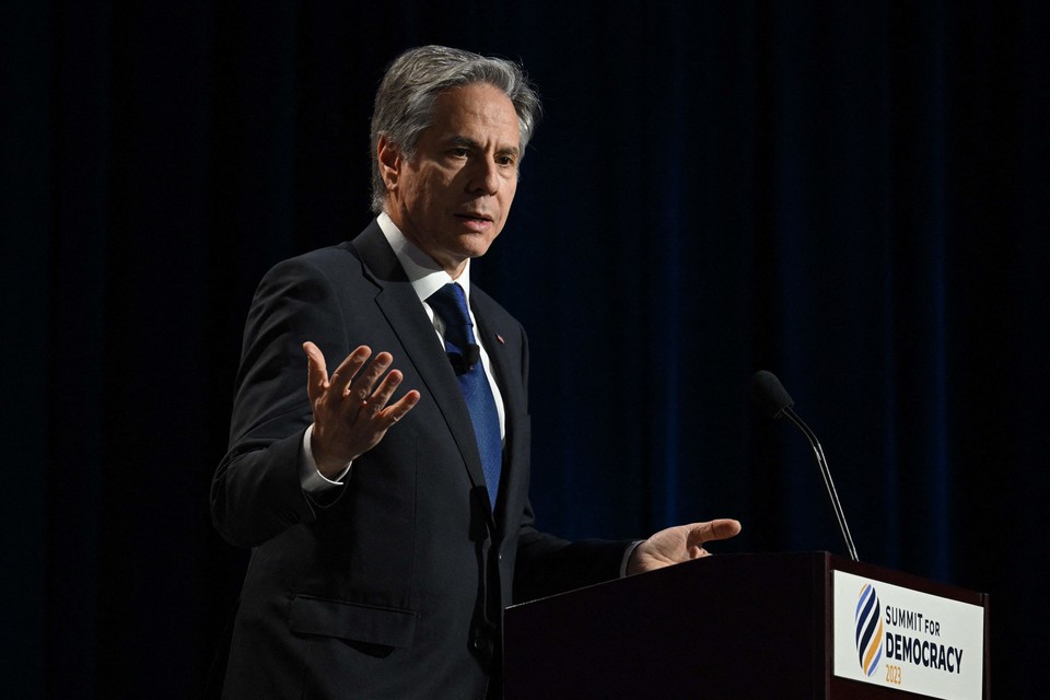 사진=토니 블링컨 미국 국무장관/AP, 연합뉴스 제공