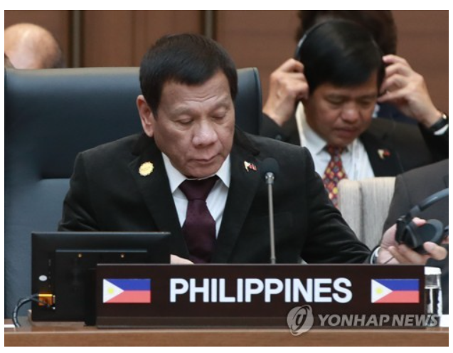 두테르테 필리핀 전 대통령. /사진=연합뉴스 