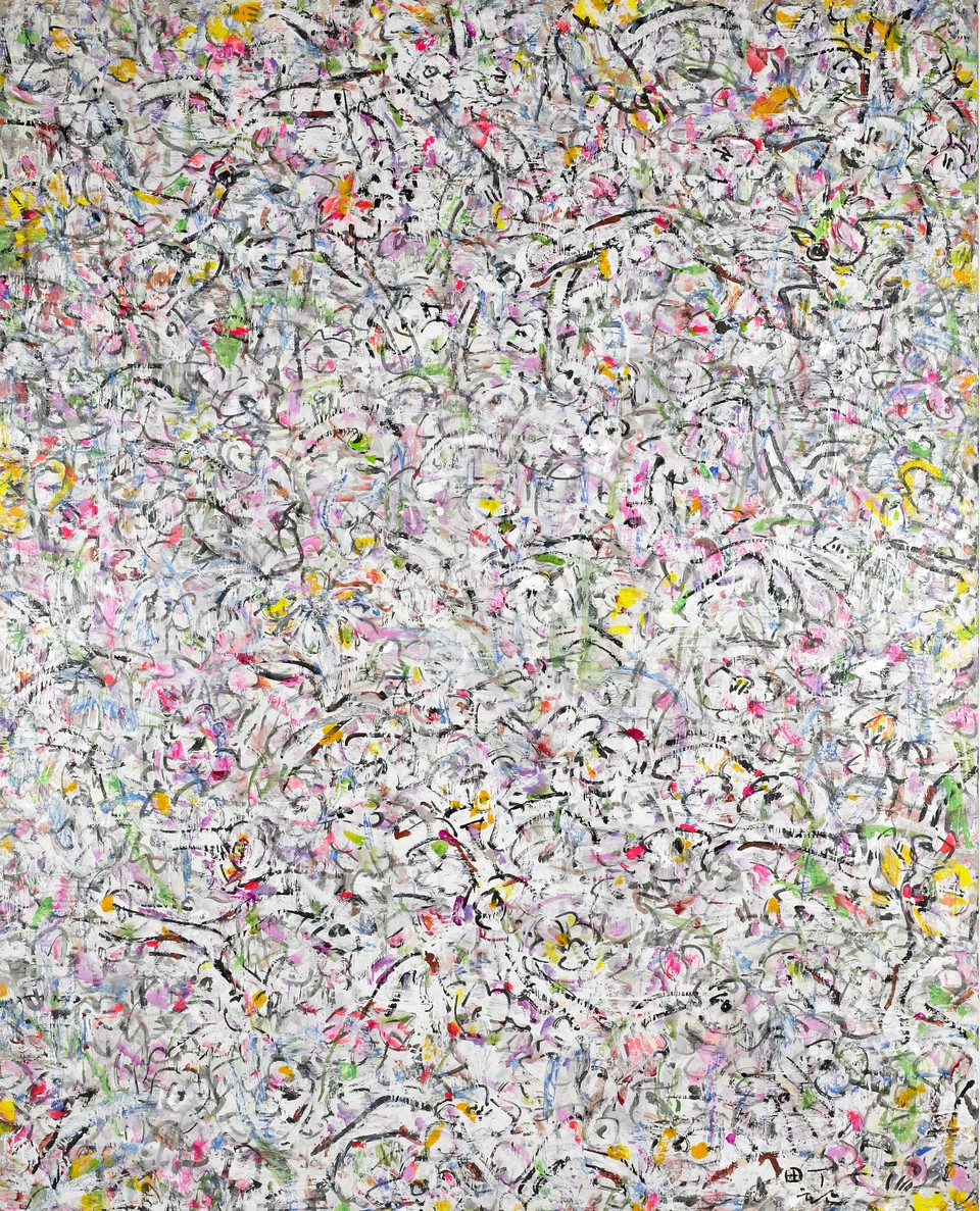 박항환-소리 130x160.Mixed media on canvas