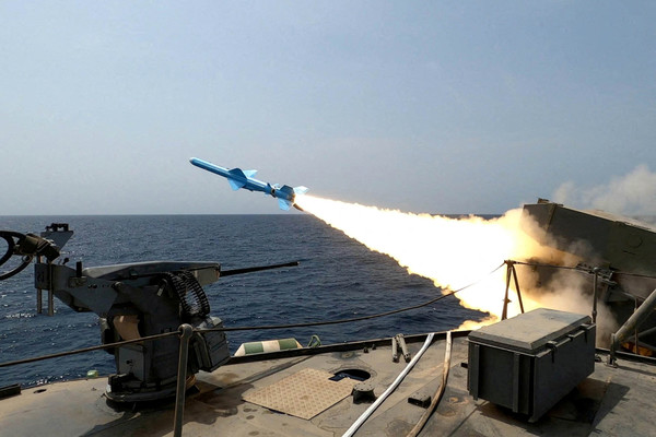 지난 8월 이란 미사일 발사 모습. /사진=로이터/이란군 연합뉴스