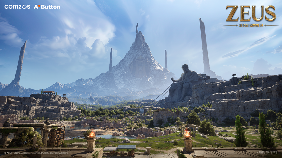 컴투스 ‘제우스 오만의 신’ 월드 스크린샷 (사진=컴투스)
