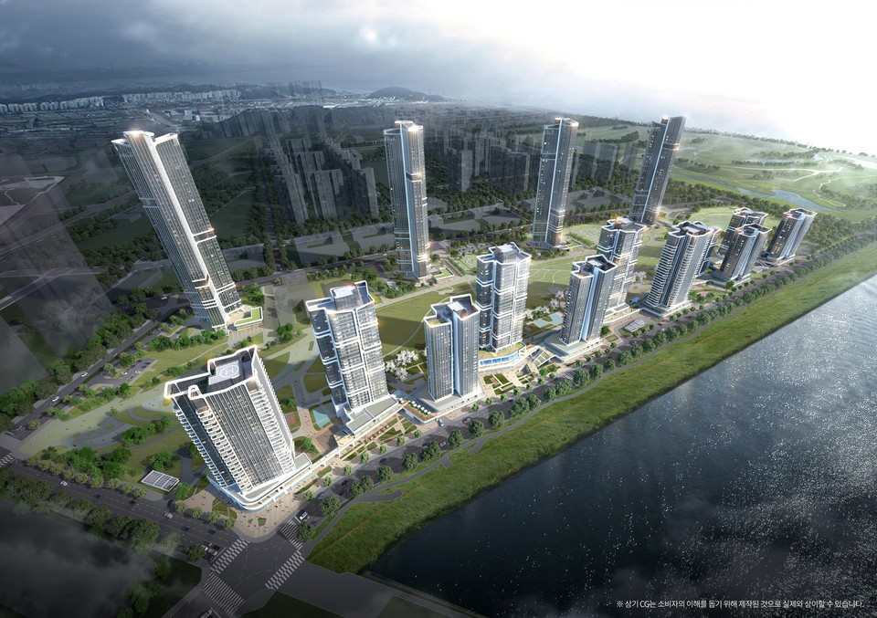 더샵 송도그란테르 조감도(사진=포스코이앤씨)