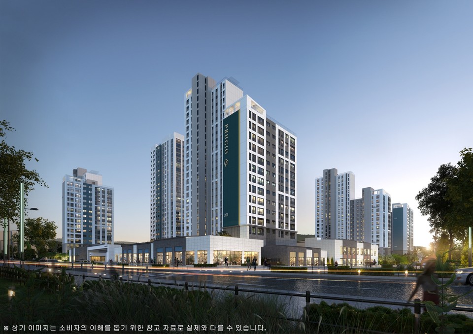 운서역 푸르지오 더 스카이 2차 투시도(사진=대우건설)