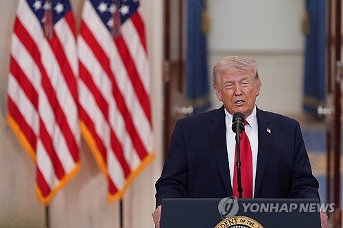 이란전 관련 대국민 연설하는 트럼프 대통령. /사진=로이터 연합뉴스